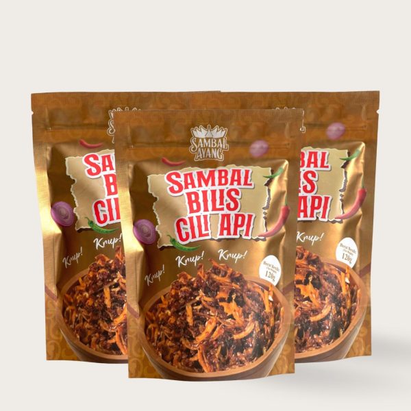 Sambal Bilis Cili Api (3 Packs)
