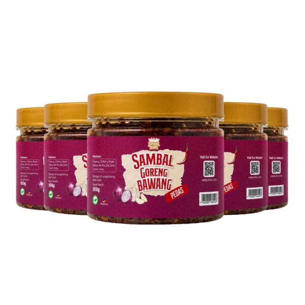Sambal Goreng Bawang (5 Bottle)